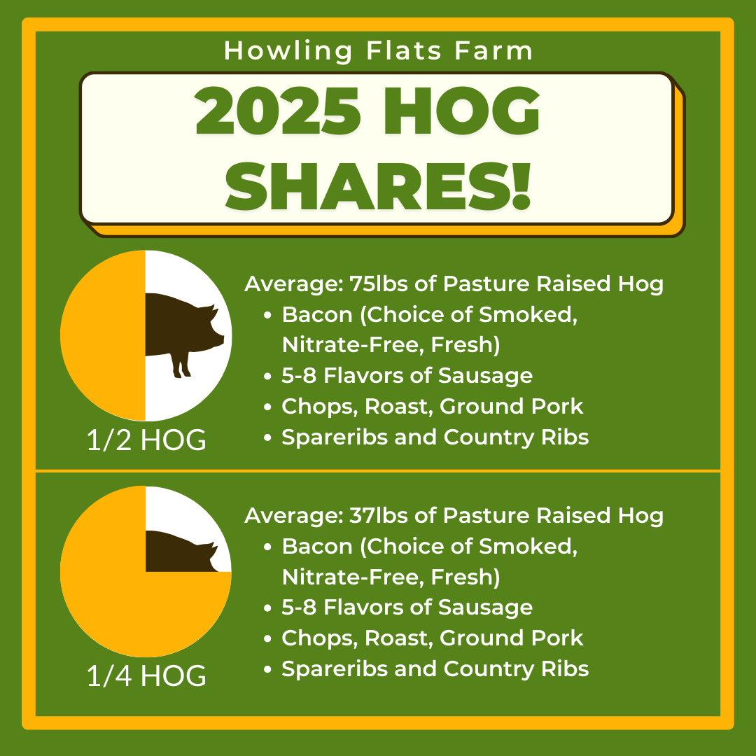 PASTURE- RAISED HOG - 1/2 SHARE