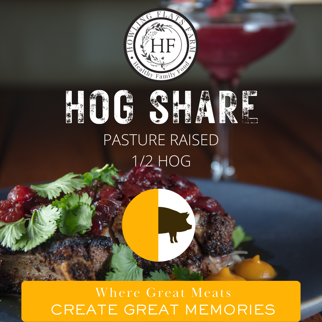 PASTURE- RAISED HOG - 1/2 SHARE